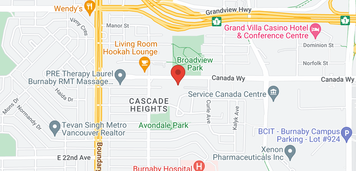 map of 35 3960 CANADA WAY